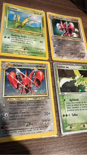 Scythers e Scizors - Pokémon TCG