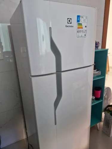 Geladeira Electrolux Cycle Defrost 260L Super Freezer Duplex Branca DC35A