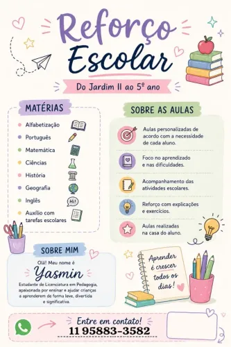 Reforço escolar 