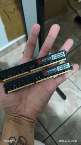 Memória ram 2x8gb usados por 6 meses
