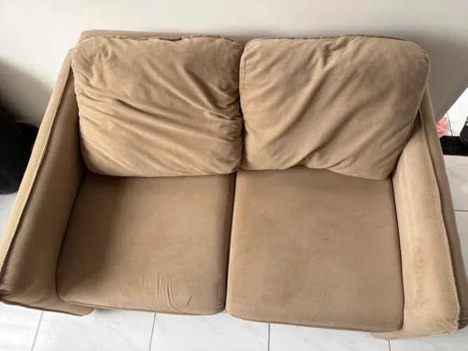 Sofá 2 Lugares Marjom Tietê Bege