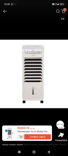 Climatizador de Ar Midea 220w