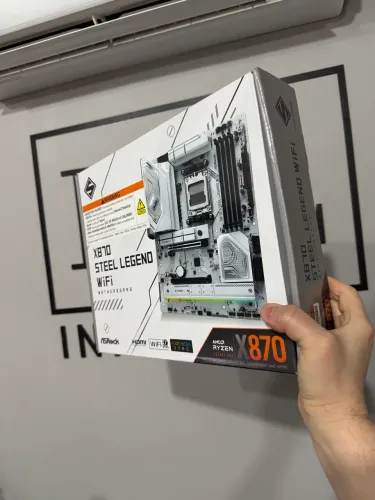Placa mãe asrock x870 steel legend wifi (nova)