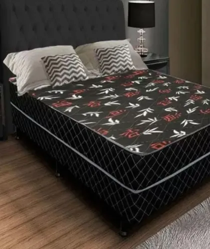 Cama Box Conjugada Casal Ortopédica (138x188x43cm