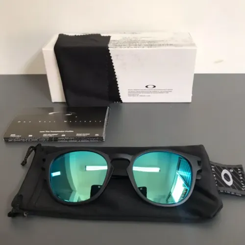 óculos de sol oakley latch round blue