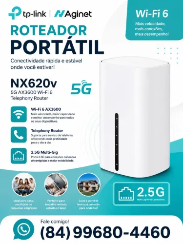 ROTEADOR PORTÁTIL