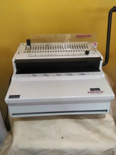 Encadernadora elétrica de mesa 2x1