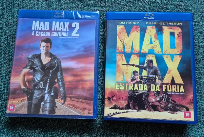 02 BlueRay Mad Max 2 - A Caçada continua + Mad Max - Estrada da Fúria.