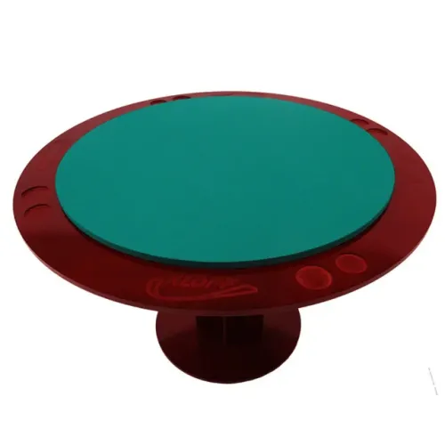 MESA DE CARTEADO DE 125 MM TECIDO VERDE