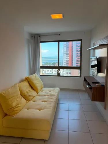 Apartamento de 2 quartos, 1 suíte e área de lazer completa para locação em Boa V