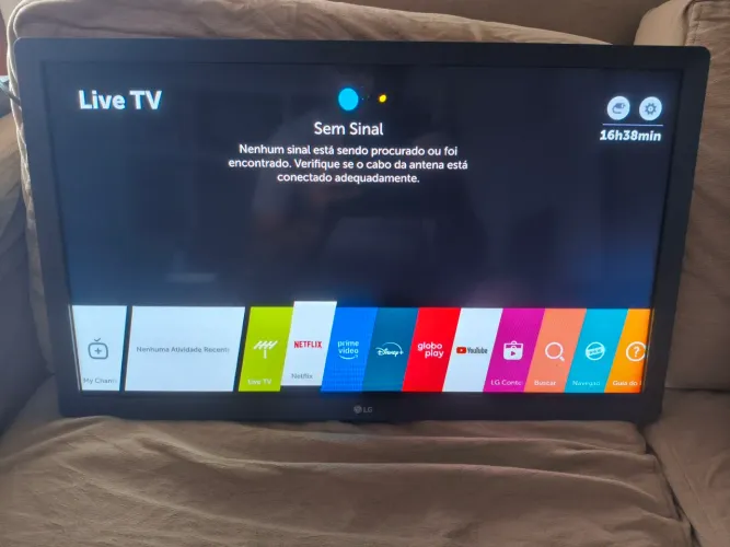Monitor Smart TV Led 24 Polegadas LG 24TL520S - HD · Wi-Fi - HDMI - Conversor - Web OS