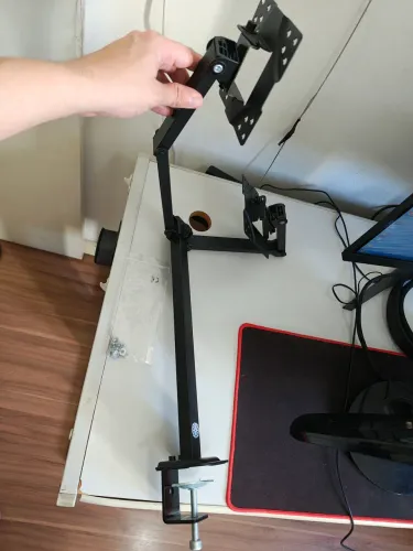 Suporte duplo para monitores de 17" a 32"