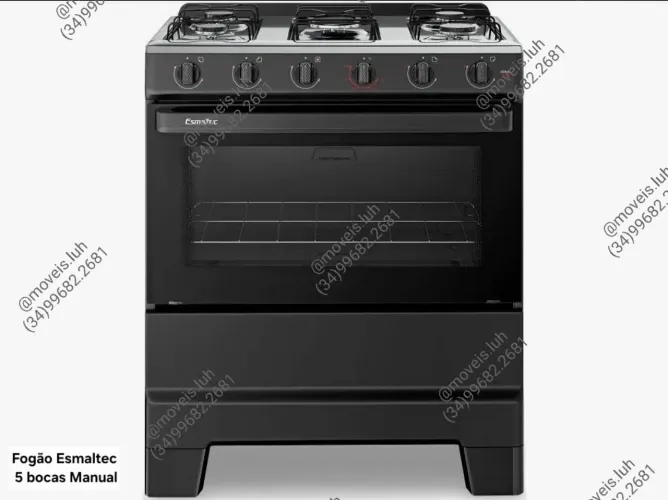 Fogão Esmaltec 5 bocas Manual NOVO $1.199,00 A vista ou 12x 114,07 no cartão de crédito