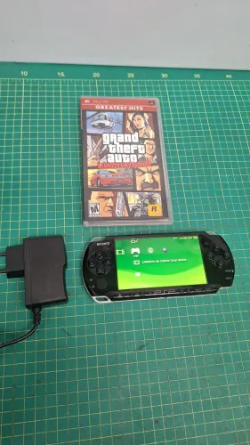 PSP 3010 completo c/ jogo GTA ótimo estado