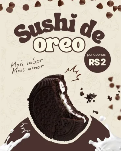sushi de oreo 