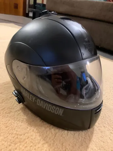 Capacete Harley Davidson preto