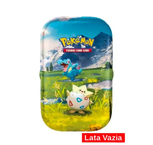 Mini lata vazia colecionável - togepi