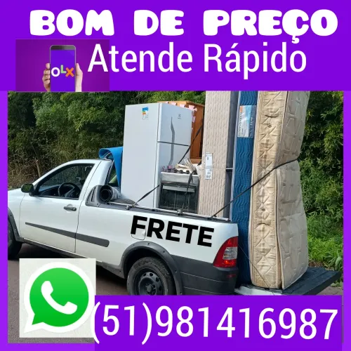 Frete fretes descartes.       ORÇAMENTO IMEDIATO. ZONA SUL 