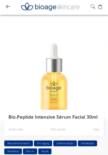 Vendo Sérum Bioage