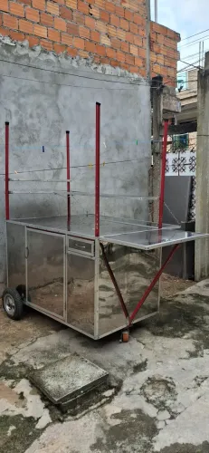 Carro de lanche novo