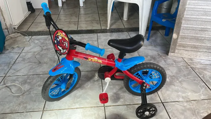 Bicicleta Homem Aranha Aro 12 Infantil 