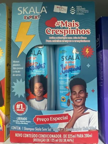 Shampoo e condicionador SKALA
