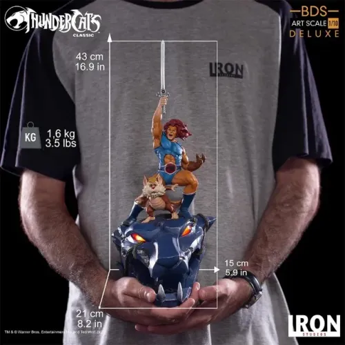 Lion-O & Snarf - Thundercats - Bds Art Scale 1/10 - Iron Studios