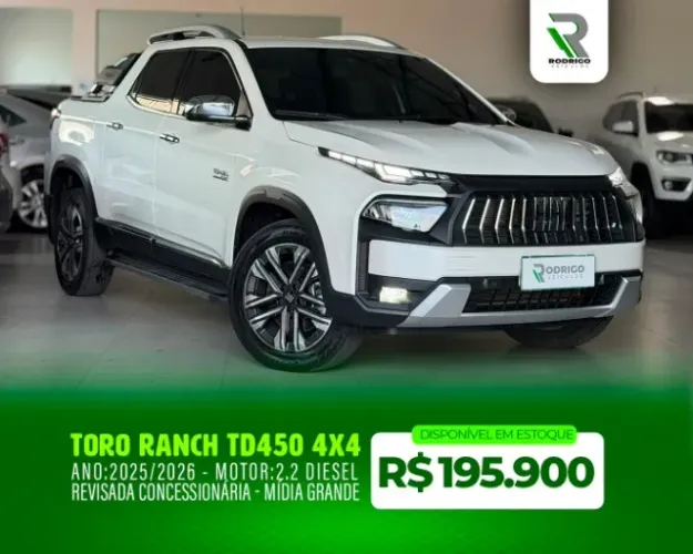 Fiat Toro Ranch 2.2 16V 4X4 TB Diesel Aut. 2026