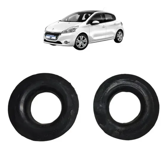 Par Calco Mola Traseira Peugeot 208 2015 *0 Uzado