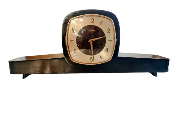 Relógio de mesa carrilhão junghans funcionando perfeitamente