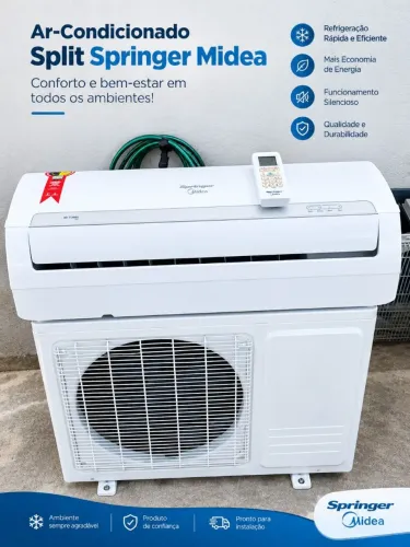 Ar condicionado midea - instalação inclusa no Valor
