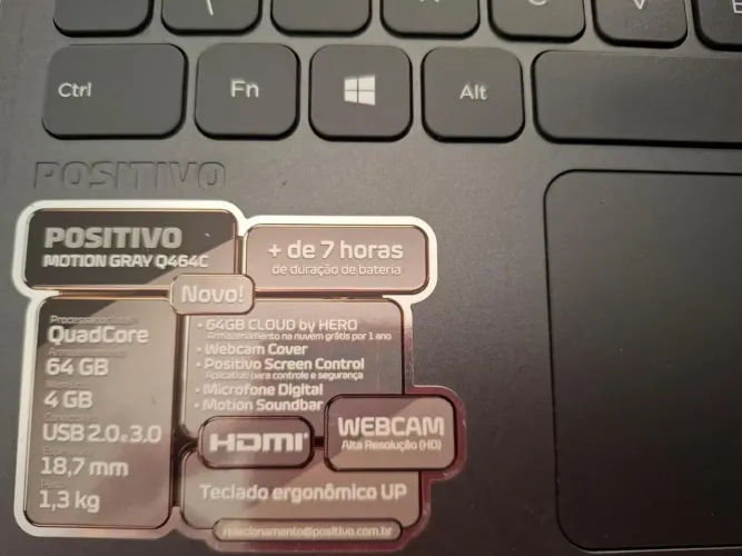 Notebook Positivo