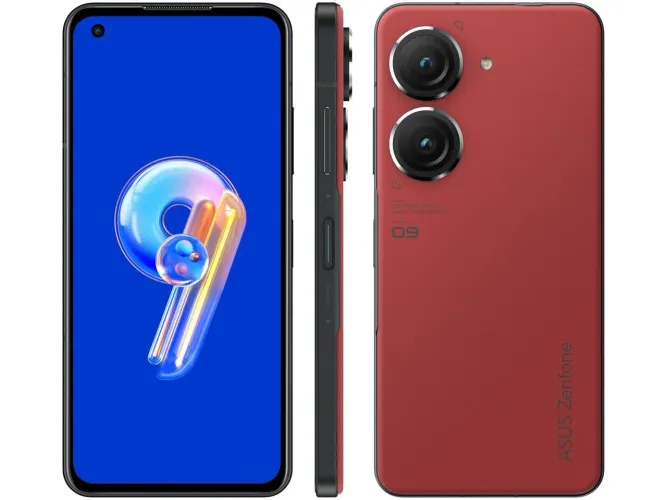 Zenfone 9 ASUS Versão rara 256GB interno 16RAM 8+8 Topo Versão é Limitada a Melhor.