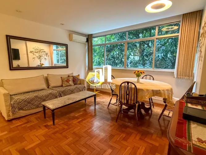 Apartamento com 3 dormitórios para alugar, 120 m² por R$ 14.707,85/mês - Leblon - Rio de J