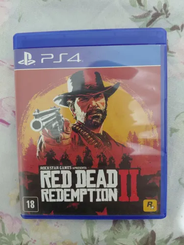 Jogo red dead redempition 2 ps4 mídia física