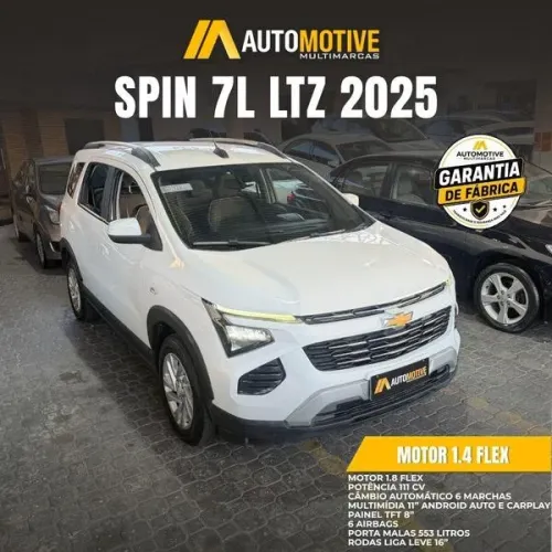 Chevrolet Spin LTZ 1.8 8V Econo.flex 5P Aut. 2025