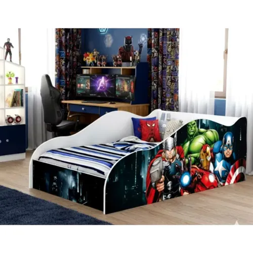 Cama infantil Os Vingadores LACRADA 
