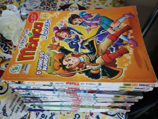 Coleção turma da Monica jovem