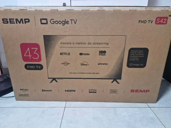 Smart TV SEMP 43" Full HD LED S42