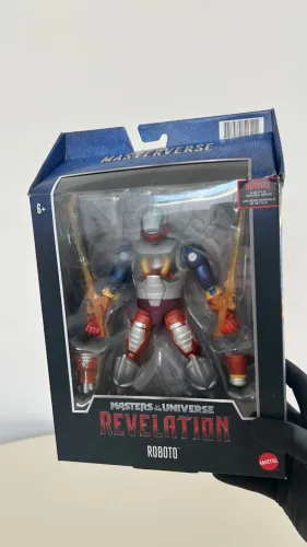 Roboto He-man Revelation Masterverse Boneco Netflix