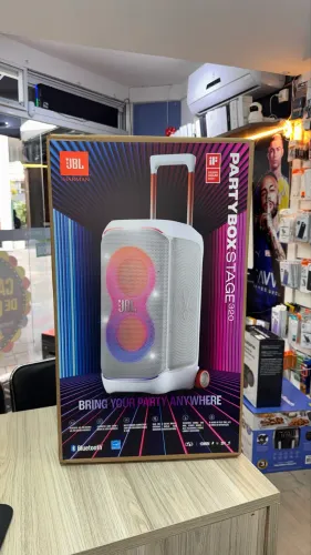 LOJA FÍSICA. NOVA JBL PARTYBOX 320 NOVAS /LACRADAS / NACIONAIS - 1 ANO GARANTIA CORES