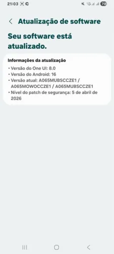 Samsung A06 128 novo