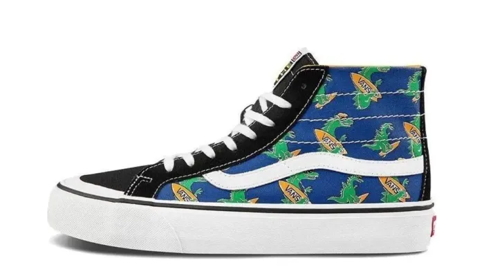 tênis vans sk8-hi 138 azul tamanho 36/37