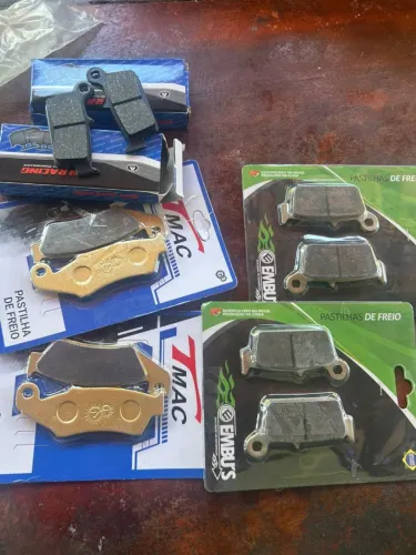 Pastilha de freio xre300 sem abs