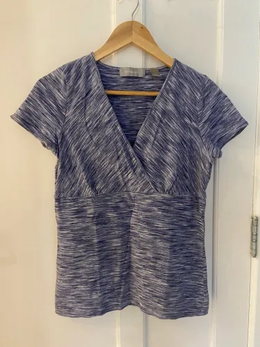 Blusa Liz Claiborne Azul