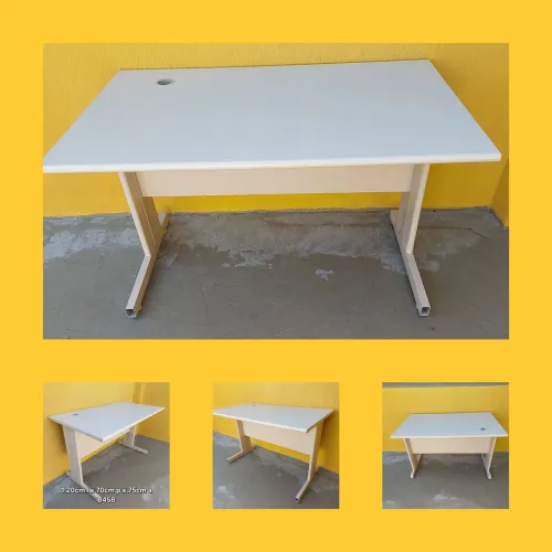 Mesa escritório bege B458