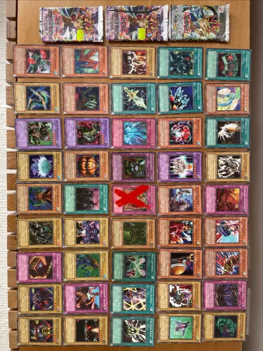 Yu-Gi-Oh! Lote de cards antigos originais