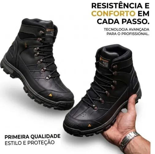 Bota C.A Zeus Preta