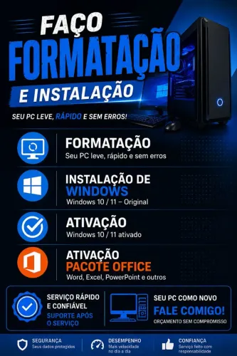 Formatação de PC | Instalação e Ativação do Windows + Office