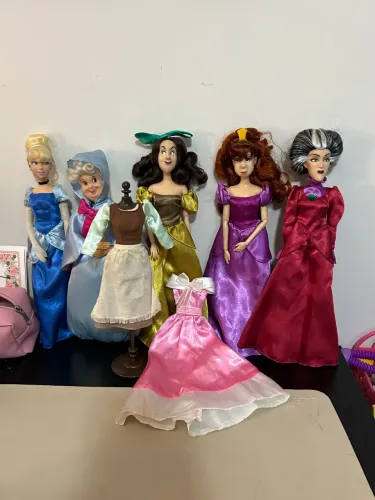 Lote Cinderela Disney Store 2012